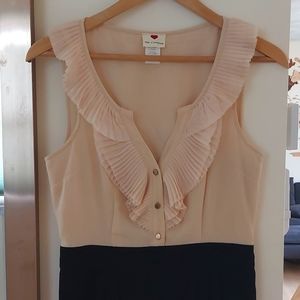 Pleated top mini dress x-small by One Clothing